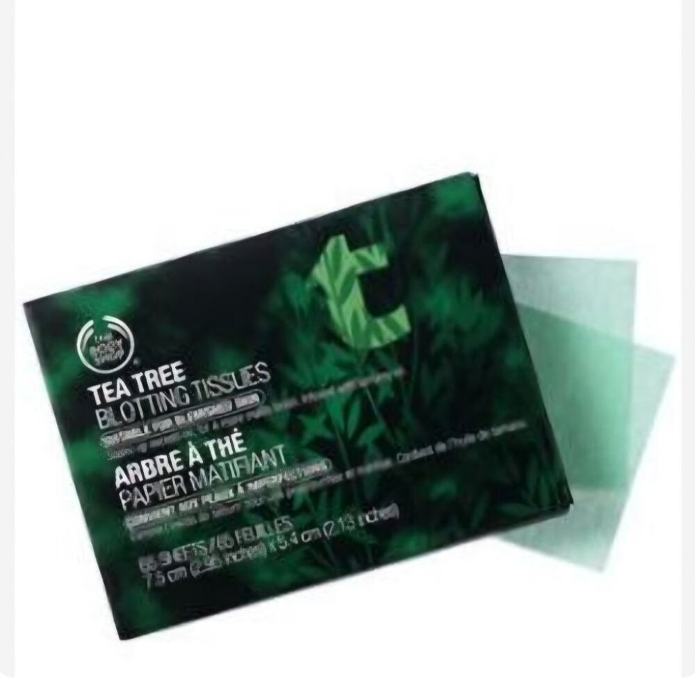 The Body Shop Tea Tree Oil Facial Blotting Tissues 65 sheets
